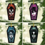 4PCS KISS Custom Shape 2-Side Printed Acrylic Ornament – TANTN17016
