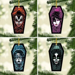 4PCS KISS Custom Shape 2-Side Printed Acrylic Ornament – TANTN17016