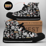 KISS	High Top Canvas Shoes - TANTN 10993