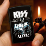 KISS x The Catman ALIVE! Zippo Lighter Case (No Insert) - TANTN16471