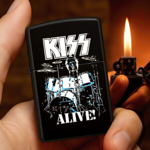 KISS x The Catman ALIVE! Zippo Lighter Case (No Insert) - TANTN16471