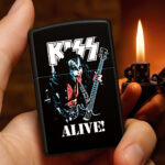 KISS x The Demon ALIVE! Zippo Lighter Case (No Insert) – TANTN16468