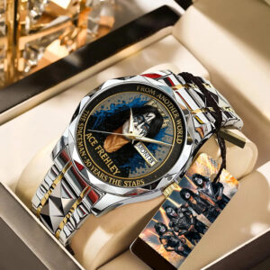 KISS x The Spaceman Alloy Luxury Quartz Watch - TANTN 14945