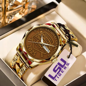 LSU Tigers Baseball Alloy Luxury Quartz Watch - TANTN 14023