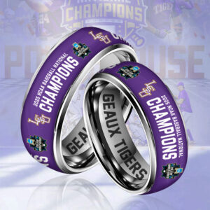 LSU Tigers Baseball Custom Alloy Ring - MAITM 11902