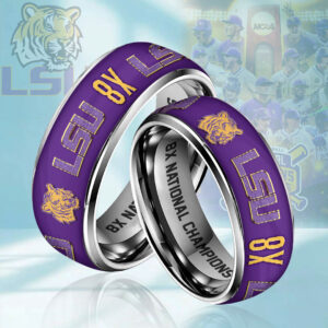 LSU Tigers Baseball Custom Alloy Ring - HOATT 11527