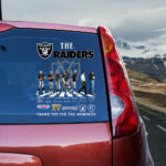 Las Vegas Raiders 3D Car Sticker - TANTN16812