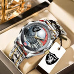 Las Vegas Raiders Alloy Luxury Quartz Watch - TANTN16329