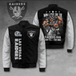 Las Vegas Raiders 3D Bomber Jacket - HOATT12812