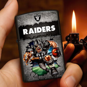 Las Vegas Raiders Zippo Lighter Case (No Insert) - HOATT13326