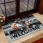 Las Vegas Raiders Custom Doormat - HOATT12845