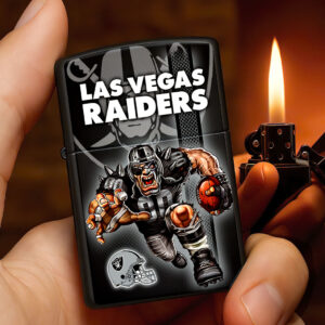 Las Vegas Raiders Zippo Lighter Case (No Insert) - HOATT13012
