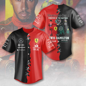 Lewis Hamilton Baseball Jersey - MAITM 10095