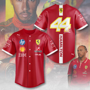 Lewis Hamilton Baseball Jersey - MAITM 10339