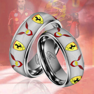 Scuderia Ferrari x Lewis Hamilton Custom Alloy Ring - MAITM 12011
