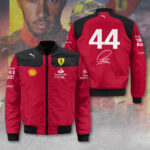 Lewis Hamilton x Scuderia Ferrari 3D Bomber Jacket - MAITM 10111