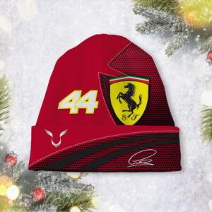 Lewis Hamilton x Scuderia Ferrari Beanie Hat - MAITM 9512