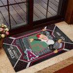 Los Angeles Angels Custom Doormat - HOATT13083