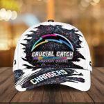 Los Angeles Chargers x Crucial Catch Intercept Cancer Classic Cap - MAITM12964