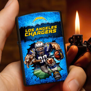 Los Angeles Chargers Zippo Lighter Case (No Insert) - HOATT13327
