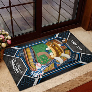 Los Angeles Dodgers Custom Doormat - HOATT13084