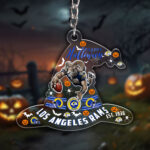 Los Angeles Rams Custom Shape 1-side Printed Acrylic Keychain - HOATT12982