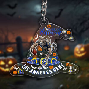 Los Angeles Rams Custom Shape 1-side Printed Acrylic Keychain - HOATT12982