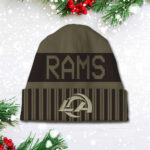 Los Angeles Rams 2025 Salute to Service Beanie Hat – TANTN16565
