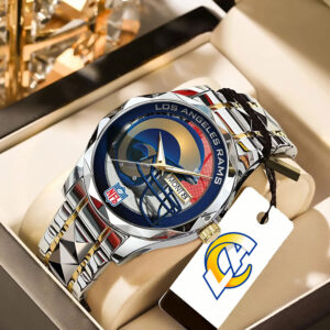 Los Angeles Rams Alloy Luxury Quartz Watch - TANTN16331