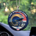 Los Angeles Rams Custom Shape 2-sided Acrylic Car Ornament – TANTN16299