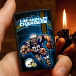 Los Angeles Chargers Zippo Lighter Case (No Insert) - HOATT13013