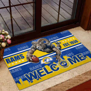 Los Angeles Rams Custom Doormat - HOATT12847