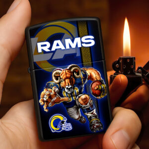 Los Angeles Rams Zippo Lighter Case (No Insert) - HOATT13014
