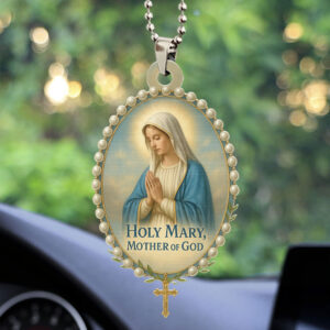 Christian Custom Shape 2-sided Acrylic Car Ornament – TMTHU1154