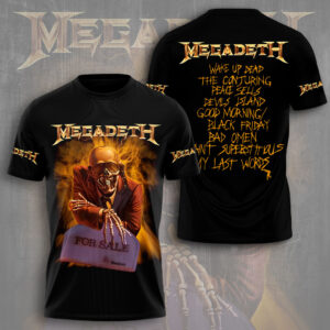 Megadeth 3D Apparel - TMTHU1167
