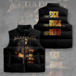 Megadeth 3D Sleeveless Down Jacket – TMTHU1153