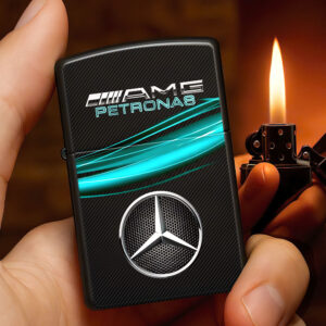Mercedes AMG Petronas F1 Team Zippo Lighter Case (No Insert) - TMTHU1111
