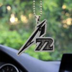 Metallica Custom Shape 2-sided Acrylic Car Ornament – TANTN 11489