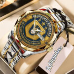 Milwaukee Brewers Alloy Luxury Quartz Watch - TMTHU1092