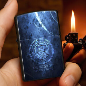 Manchester City Zippo Lighter Case (No Insert) - TANTN16363