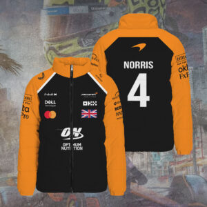 McLaren x Lando Norris 3D Stand Collar Puffer Jacket - TANTN16920