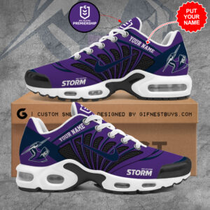 Personalized Melbourne Storm Air Max Shoes - VANDH 3579