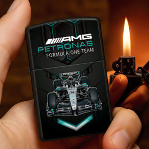 Mercedes AMG Petronas F1 Team Zippo Lighter Case (No Insert) - HOATT13347