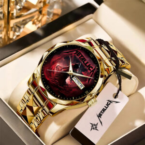 Metallica Alloy Luxury Quartz Watch - GNE 4008