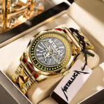 Metallica Alloy Luxury Quartz Watch - MAITM 12099