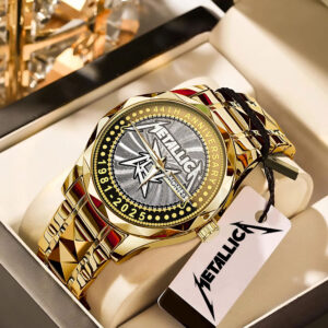 Metallica Alloy Luxury Quartz Watch - MAITM 12099