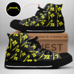 Metallica High Top Canvas Shoes - TANTN 13068