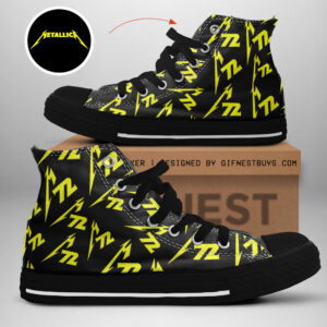 Metallica High Top Canvas Shoes - TANTN 13068