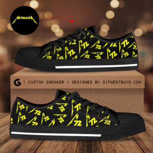 Metallica Low Top Canvas Shoes - TANTN13069