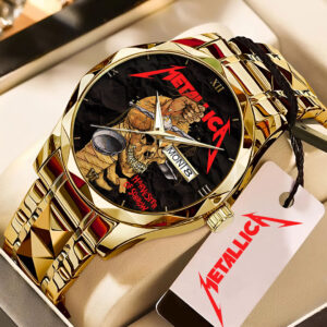 Metallica Alloy Luxury Quartz Watch - HOATT 11981